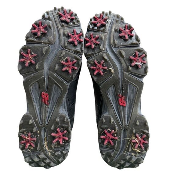 New Balance Striker Mens Size 8 2E Black Athletic Running Golf Shoes NBG2005 - Picture 3 of 9